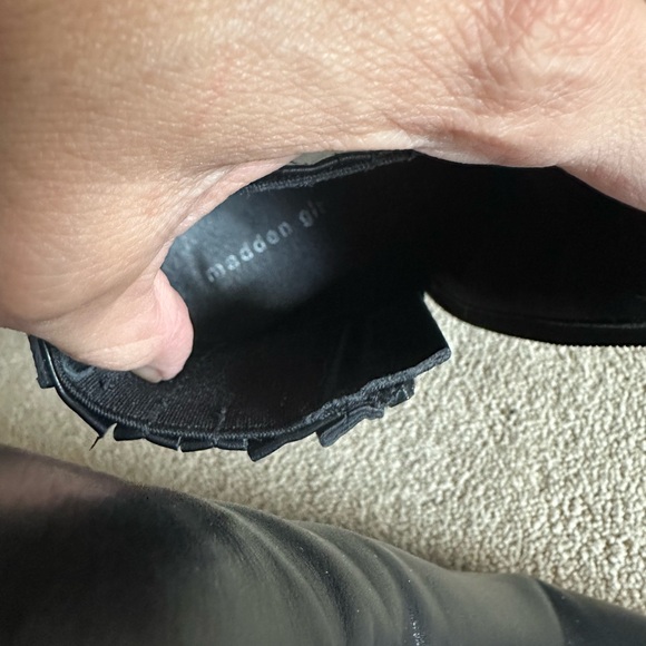 Madden Girl Elegant Black Ankle Boots - Picture 6 of 6